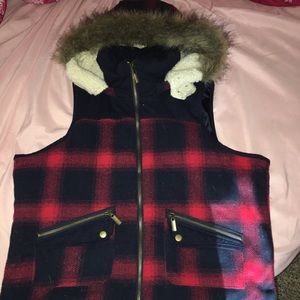 Flannel vest